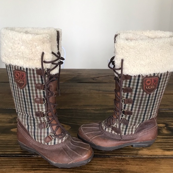 UGG Shoes - 7.5 women’s Sherpa lined Ugg boots